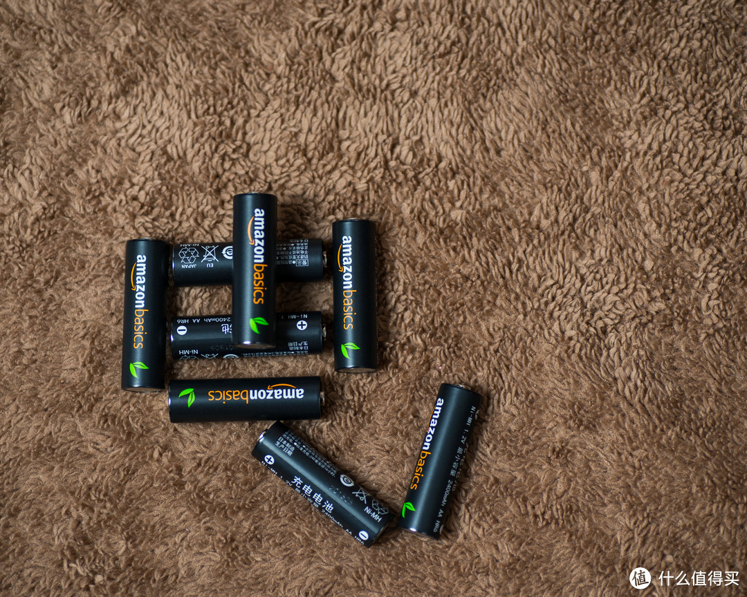 像爱老婆一样爱电池：AmazonBasics 亚马逊倍思 AA 2500mAh 充电电池展示