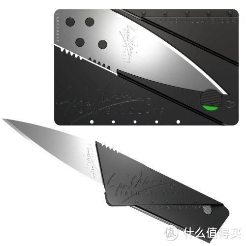 这才是真正的拆包神器：IAIN SINCLAIR Cardsharp2 折叠卡片刀