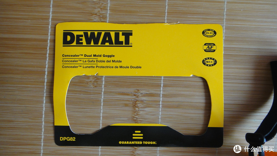 为了更好的干活先要保护好自己：美亚入手 DEWALT 得伟 DPG82-11C 护目镜