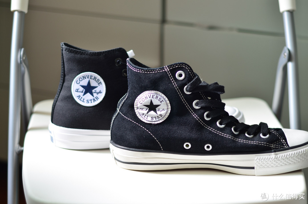 CONVERSE 匡威 Chuck Taylor All Star II 黑色高帮帆布鞋