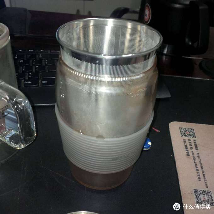 办公室泡茶利器：两代尚明泡茶杯对比