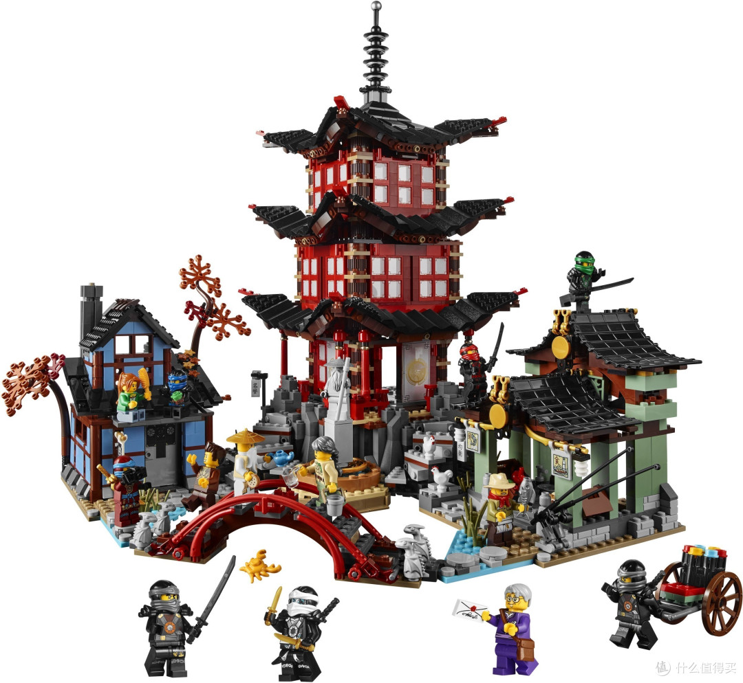 富含东方元素:LEGO 乐高推出限量版大套装 70751 Temple of Airjitzu 空术神庙