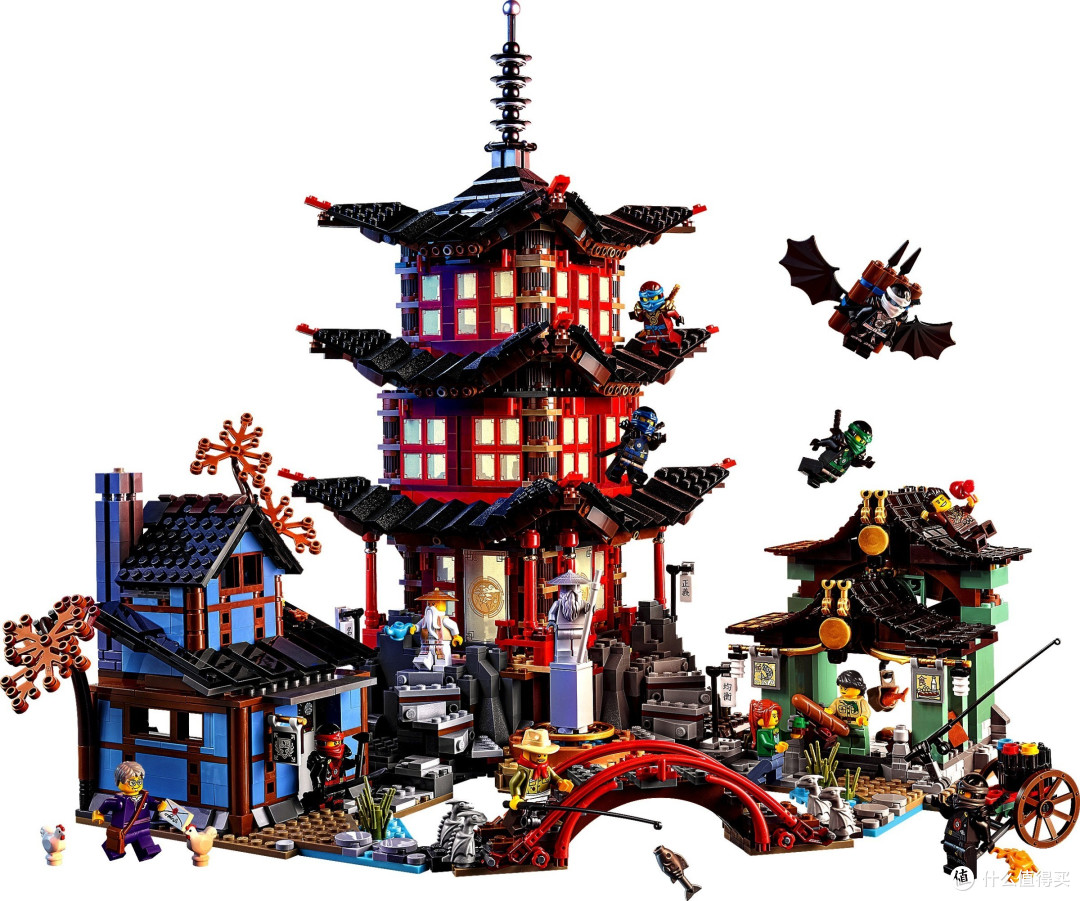 富含东方元素:LEGO 乐高推出限量版大套装 70751 Temple of Airjitzu 空术神庙