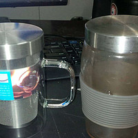 办公室泡茶利器：两代尚明泡茶杯对比