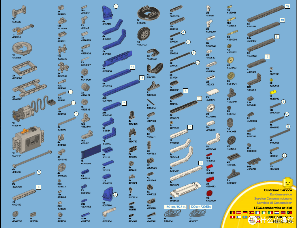 不再是黄色的工程机械 — LEGO 乐高 2015年次旗舰42042