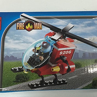 国产乐高类积木的第一次接触：古迪 消防系列玩具