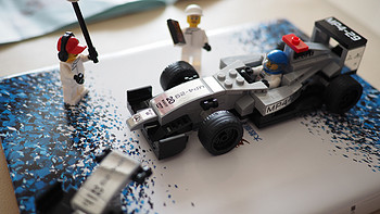精致的乐趣 篇一：LEGO乐高 Speed Champions系列 迈凯轮-梅赛德斯加油站 