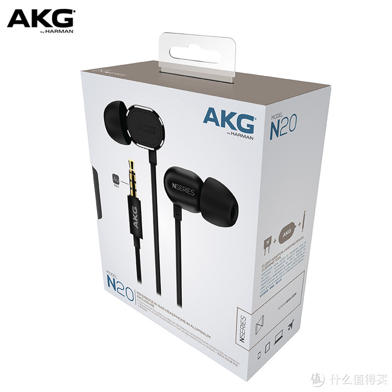 小而美的手机配塞 AKG N20入耳式耳机 首发开箱