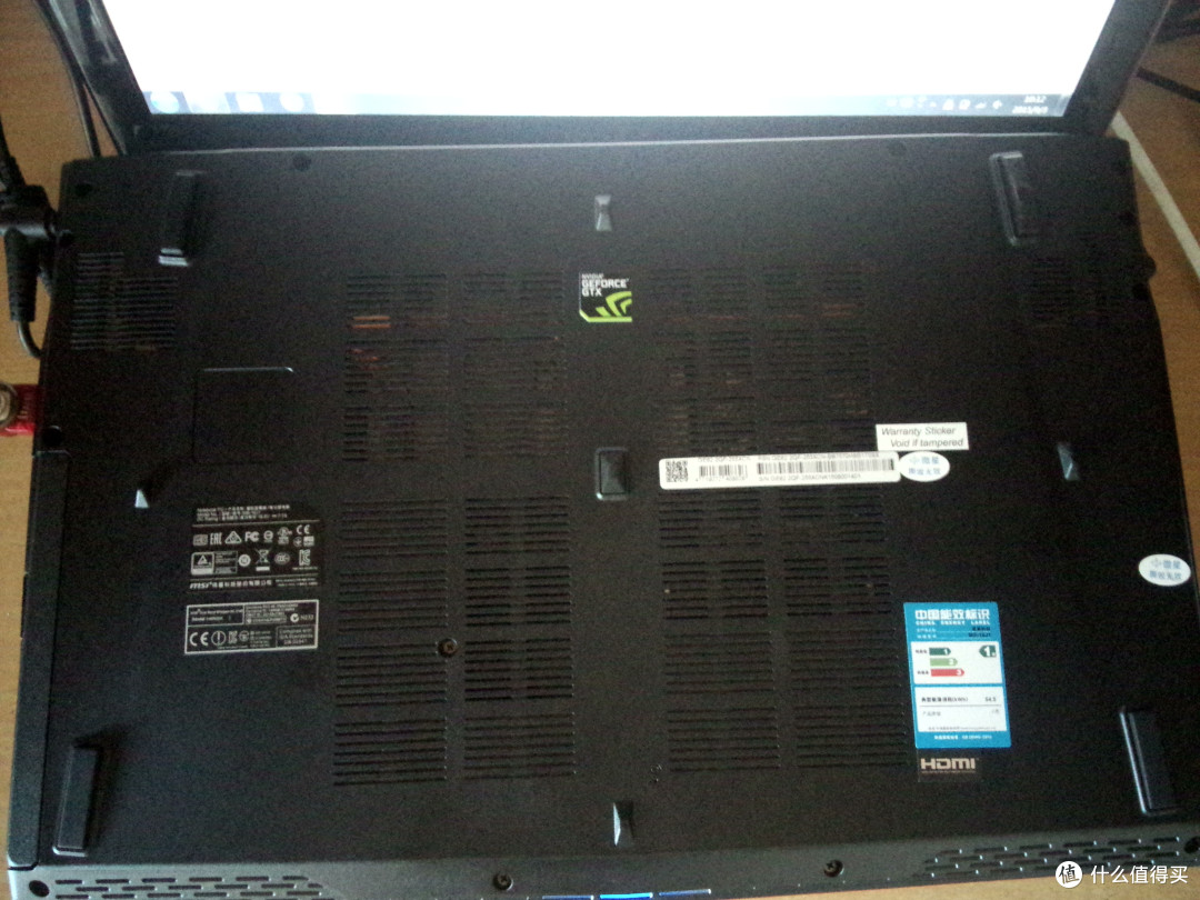 双核炸弹—— msi 微星 GE62 2QF-255XCN 笔记本开箱及初步使用感受