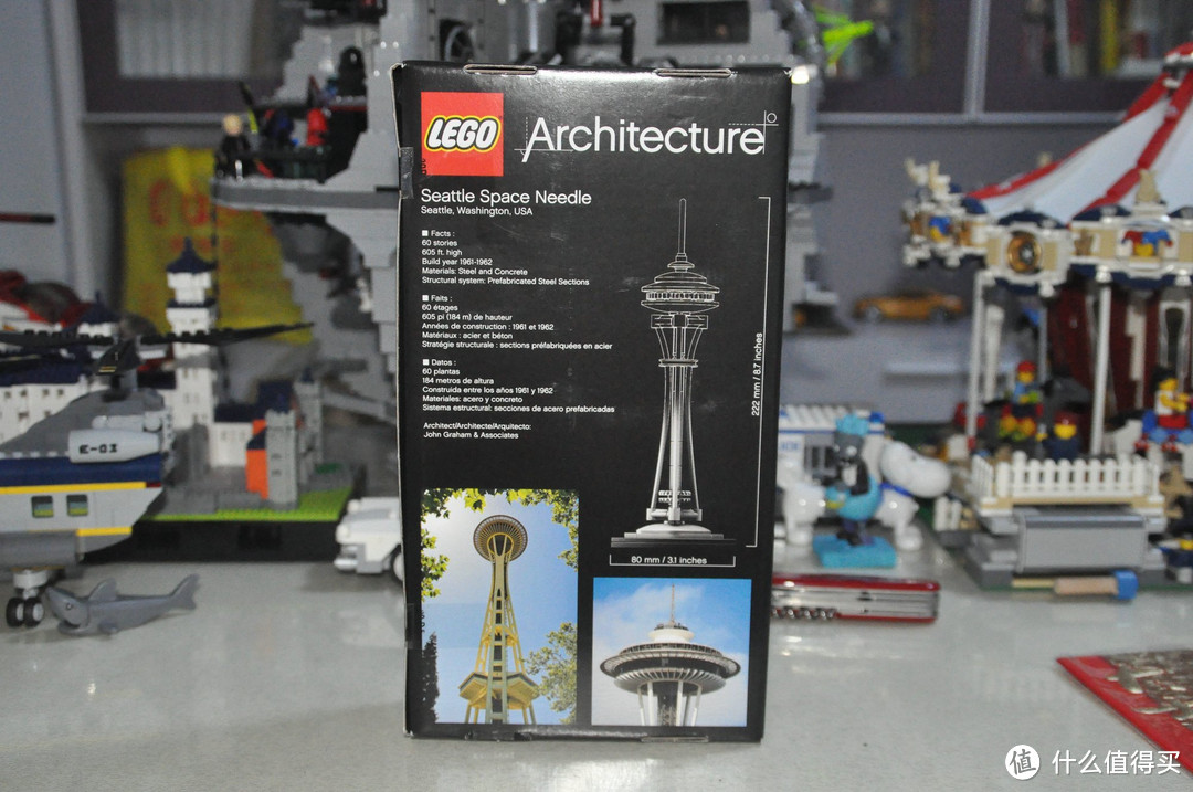 LEGO 乐高 Architecture 21003 西雅图太空针塔