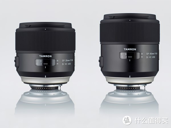 开始发力定焦领域？TAMRON 腾龙 发布 SP 35mm F1.8 Di VC USD和SP 45mm F1.8 Di VC USD两款镜头