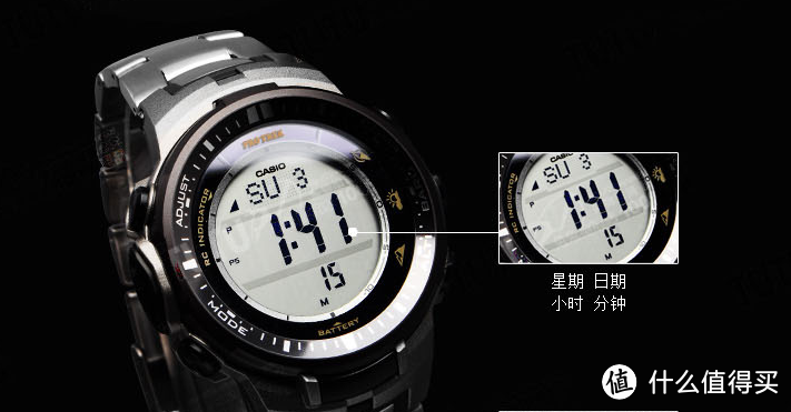 有“钛”质，没法治 — CASIO 卡西欧 Protrek 系列光动能男士手表