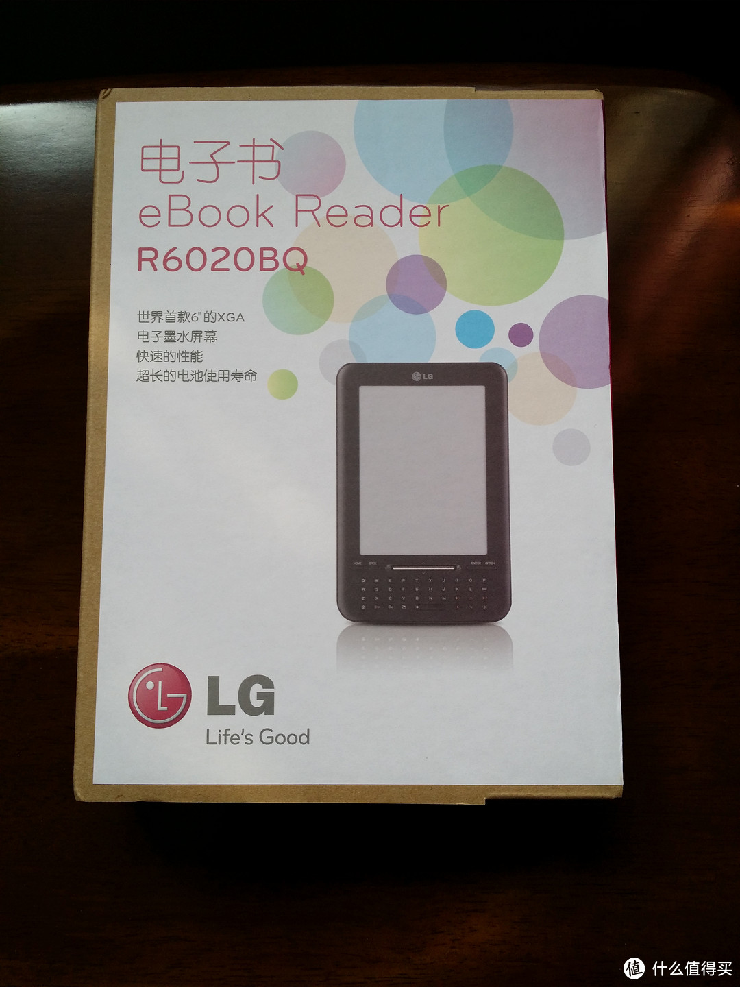 LG R6020BQ电纸书开箱简评