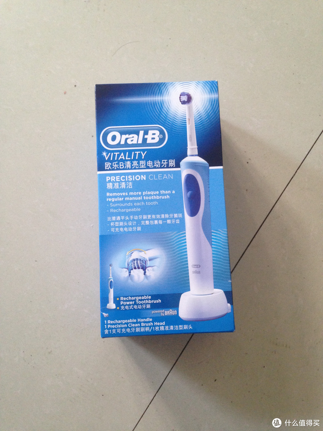 屌丝的第一款护牙神器 — Oral-B 欧乐B D12013 电动牙刷