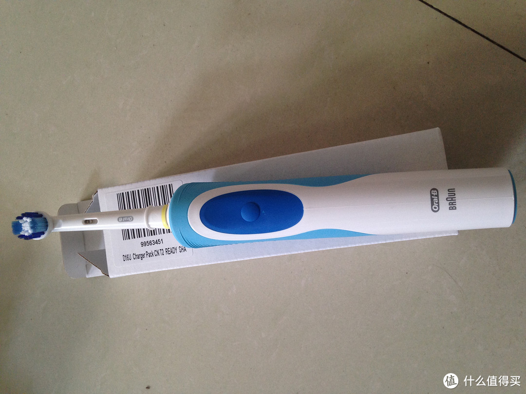 屌丝的第一款护牙神器 — Oral-B 欧乐B D12013 电动牙刷