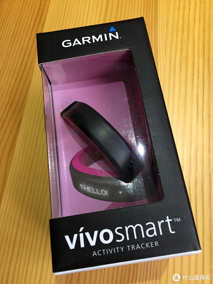 GARMIN 佳明 vivosmart 智能手环 红蓝情侣款 开箱体验