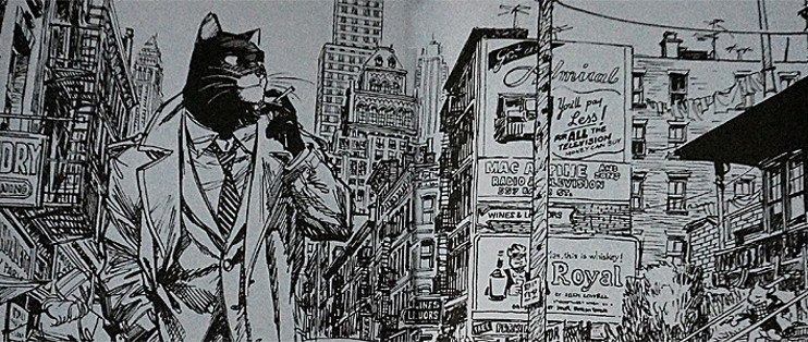 黑猫侦探 Blacksad 中文版与海外版对照 漫画 什么值得买
