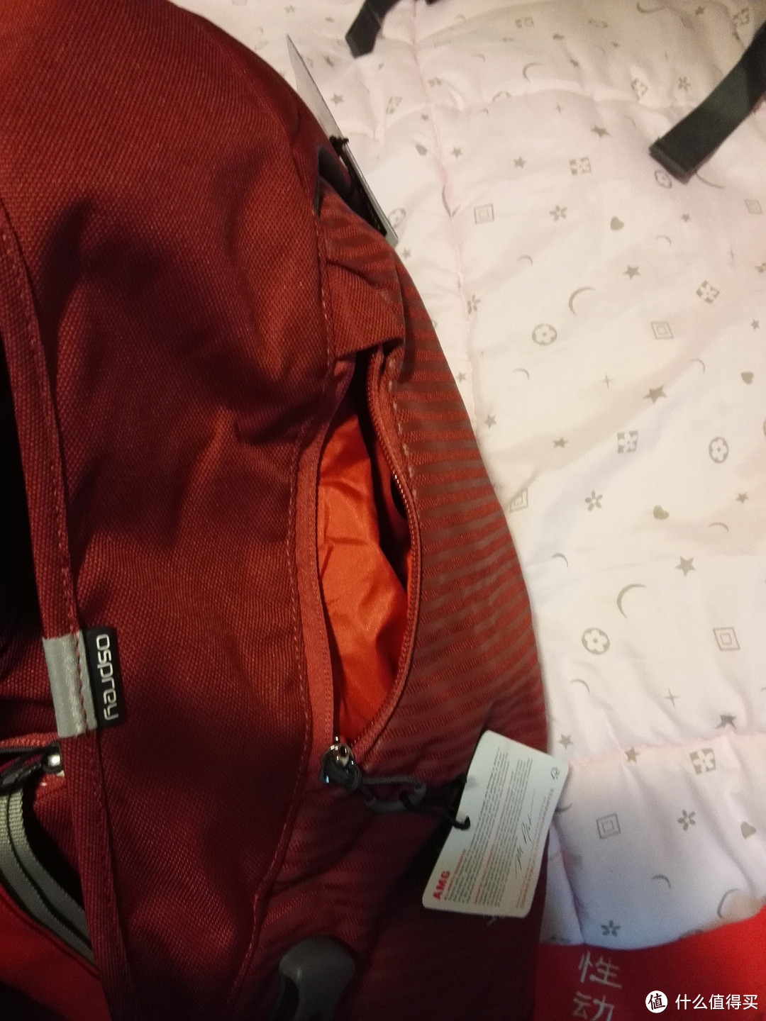 Osprey flapjack pack 25L(红色）双肩背包 渣拍摄开箱