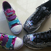 我的海淘系列 篇三：SKECHERS 斯凯奇 D'lites 和 Twinkle Toes Chit Chat Light-Up 运动鞋