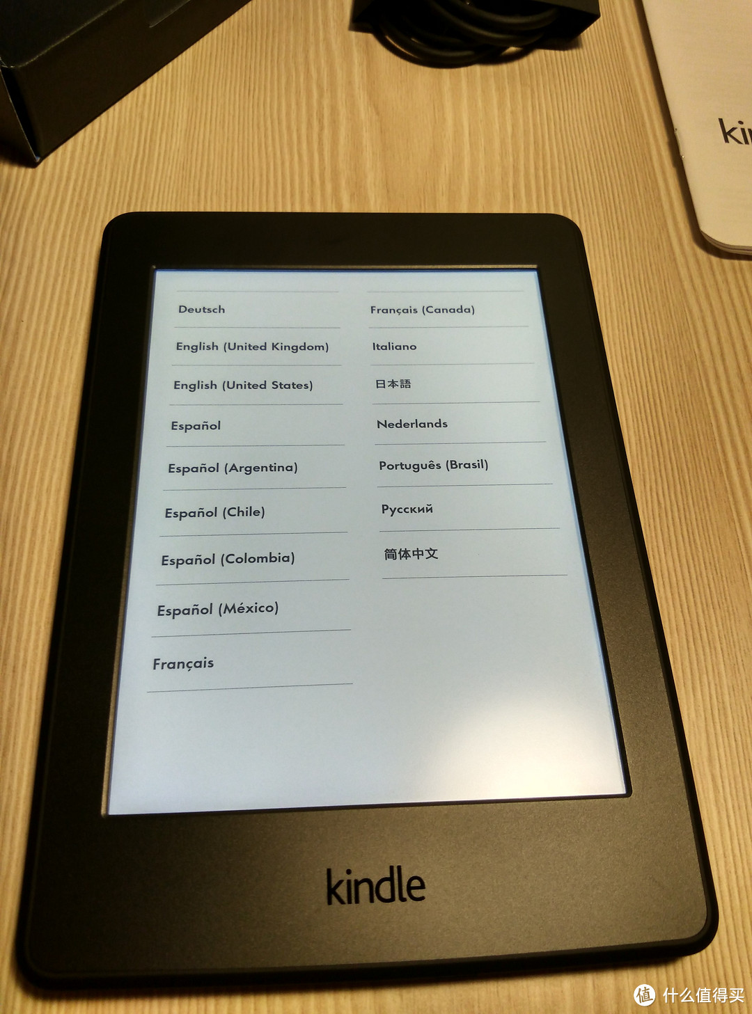 Kindle Paperwhite 3电子阅读器开箱晒物