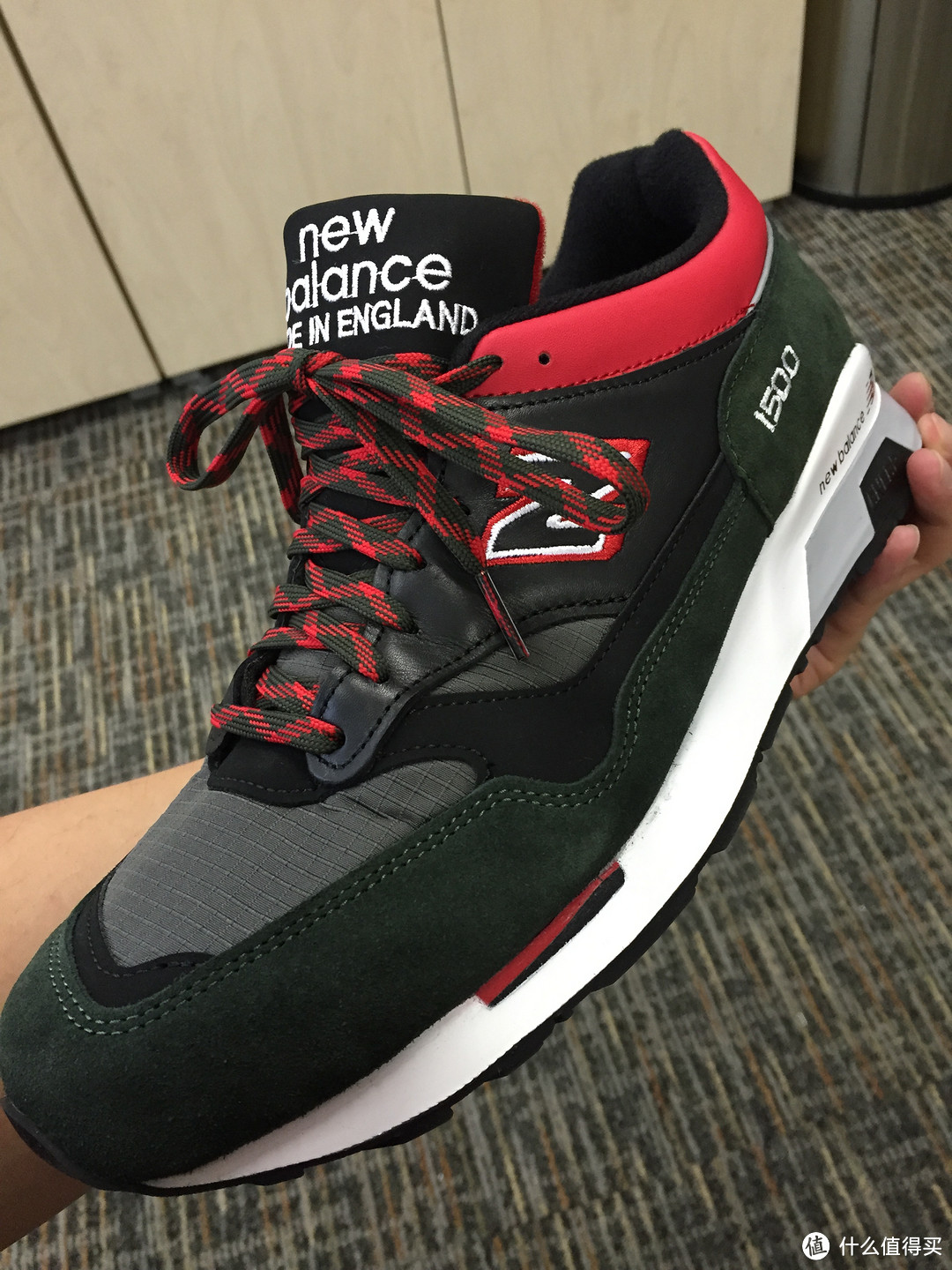 New Balance 新百伦 M1500RGR Made in England 男款复古跑鞋情怀开箱