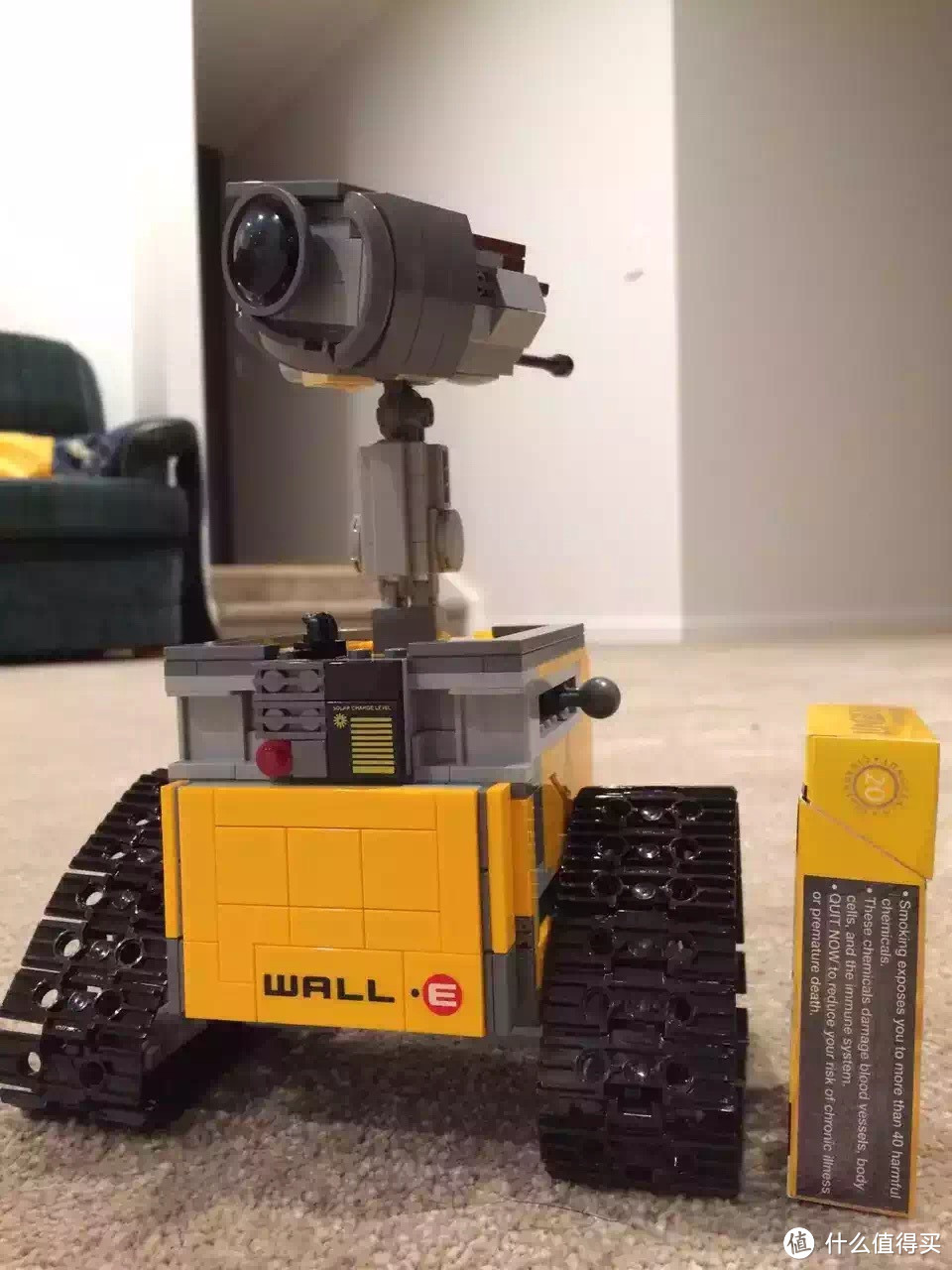 我才是大眼萌！LEGO 乐高 IDEAS系列 21303 WALL E 瓦力 开箱拼装