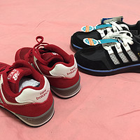 给儿子的小礼物，美国入手new balance 574童鞋和adidas Originals SL Loop 运动童鞋