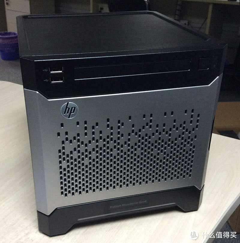 HP 惠普 MicroServer Gen8微型立式服务器 开箱