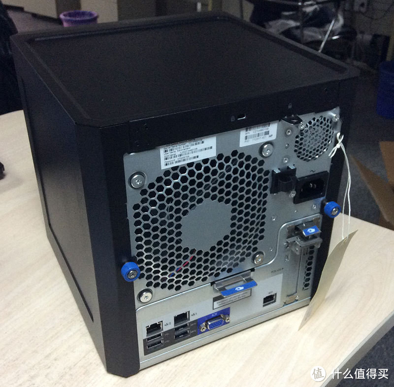 HP 惠普 MicroServer Gen8微型立式服务器 开箱