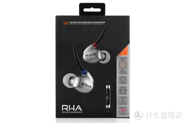 DualCoil双动圈单元+可更换滤波器：RHA 推出 专门适配iOS设备 T20i入耳式耳机