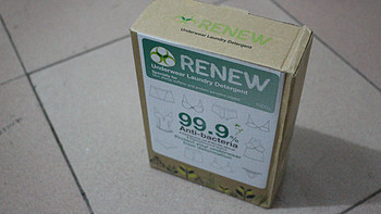 RENEW 内衣专用洗衣粉 众测报告