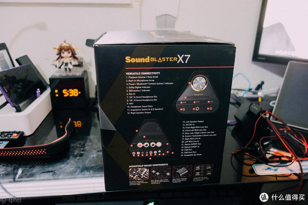 史上最凶最恶的声霸卡：CREATIVE创新Sound Blaster X7开箱简评