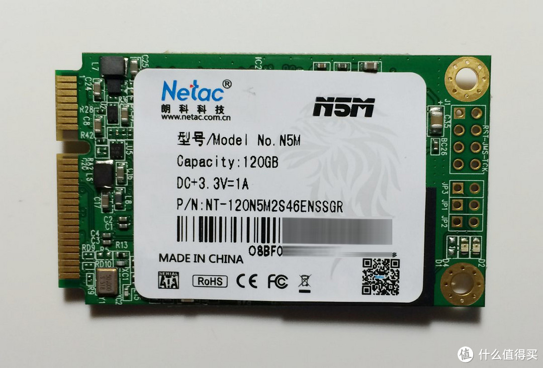 高性价比的选择 — Netac 朗科“越影”128G SSD固态硬盘拆解和测试