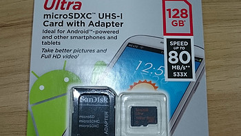 sandisk闪迪Ultra 128GB TF卡最新80M/S晒物