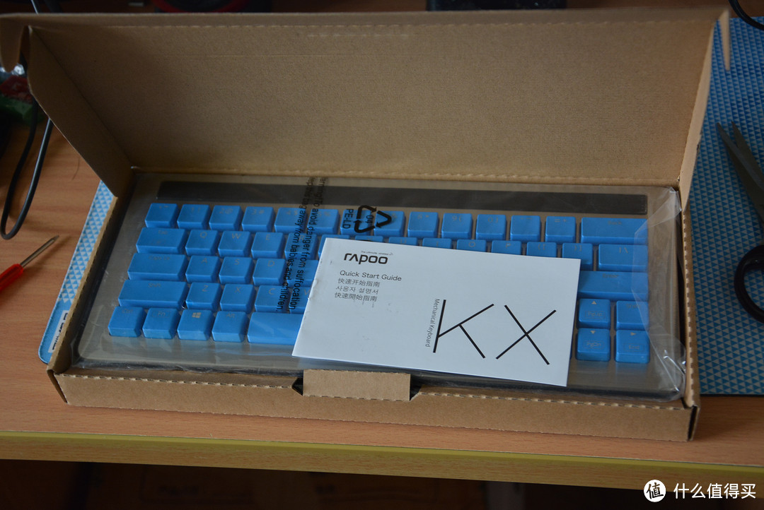 细节与功能并重，雷柏KX机械键盘开箱评测