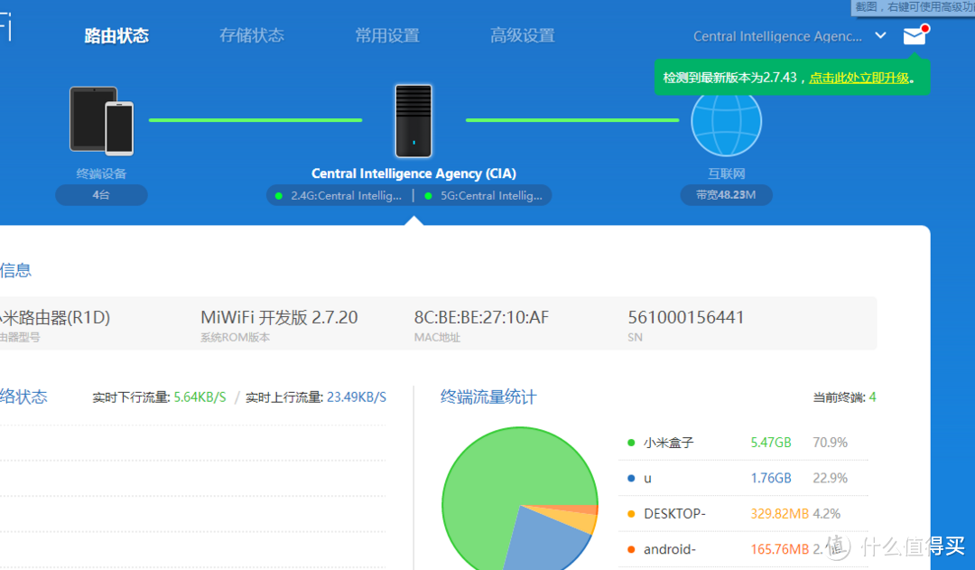 逆袭仍需努力——小米路由器R1D换硬盘和使用心得