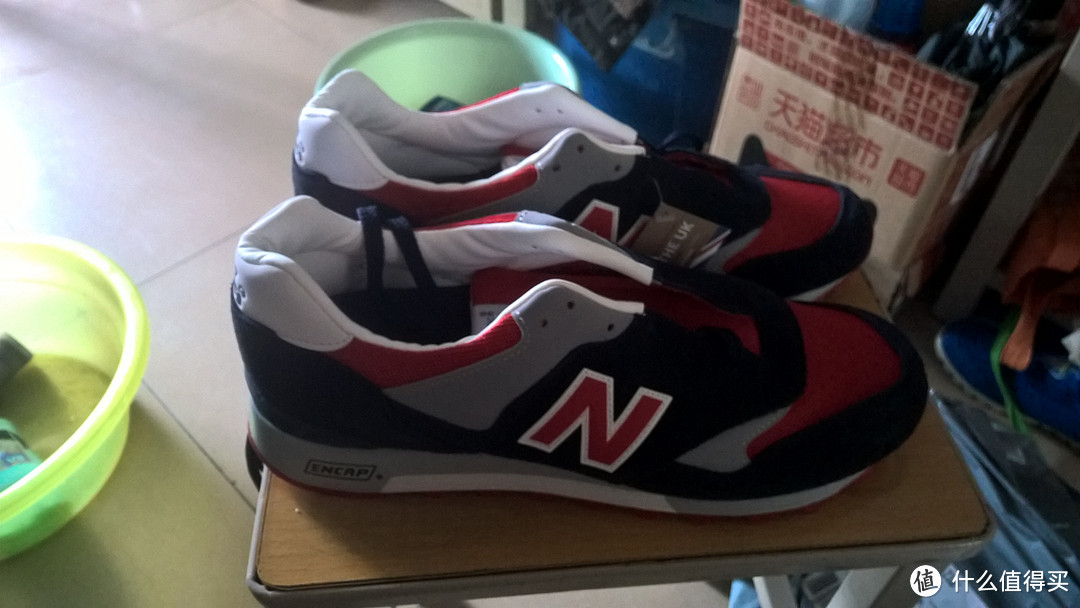 new balance M577SMR男款复古慢跑鞋（英产）晒单