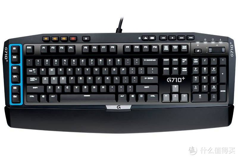 “机械感”更强：Logitech 罗技 发布 G710+ Blue青轴 机械键盘