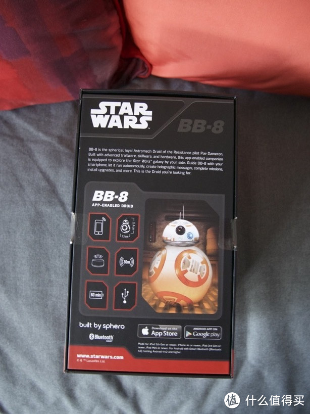 原力逗猫 — Sphero BB-8 星球大战7 遥控智能机器人 开箱