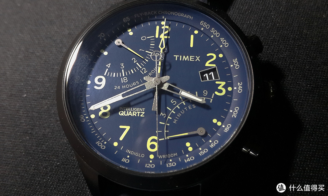 那一抹惊艳的暗蓝夜光 — TIMEX 天美时 T2P380开箱