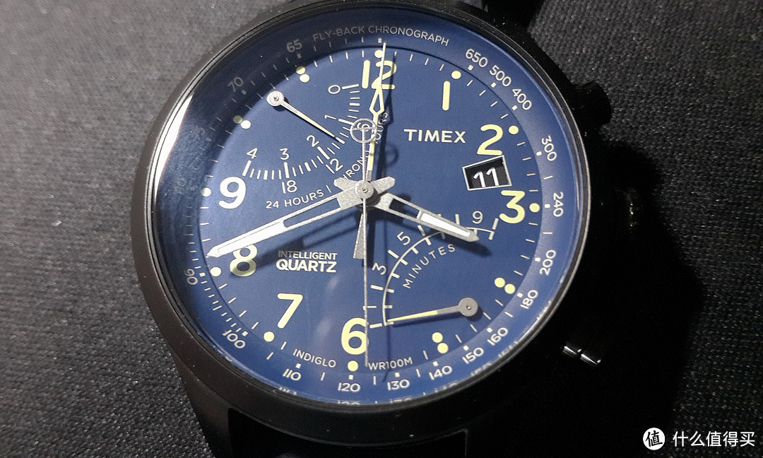 那一抹惊艳的暗蓝夜光 — TIMEX 天美时 T2P380开箱