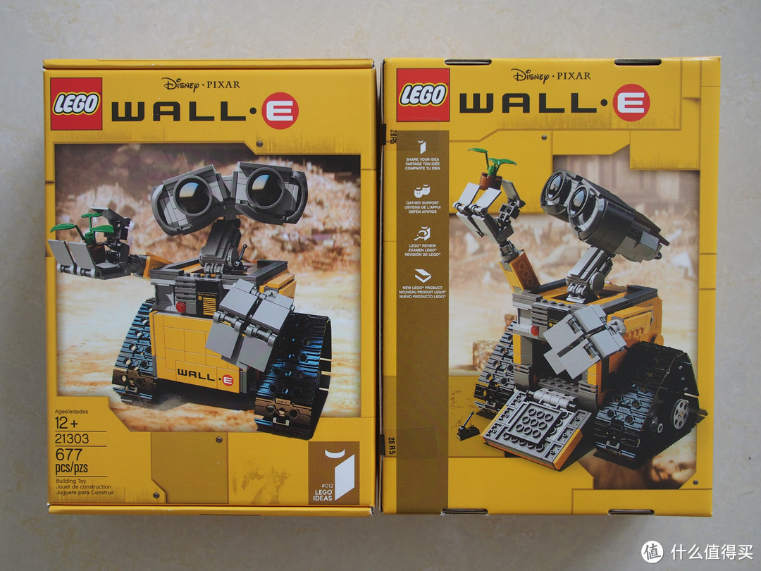 终于等到你——LEGO 乐高 21303 WALL E 拼砌及缺陷问题处理