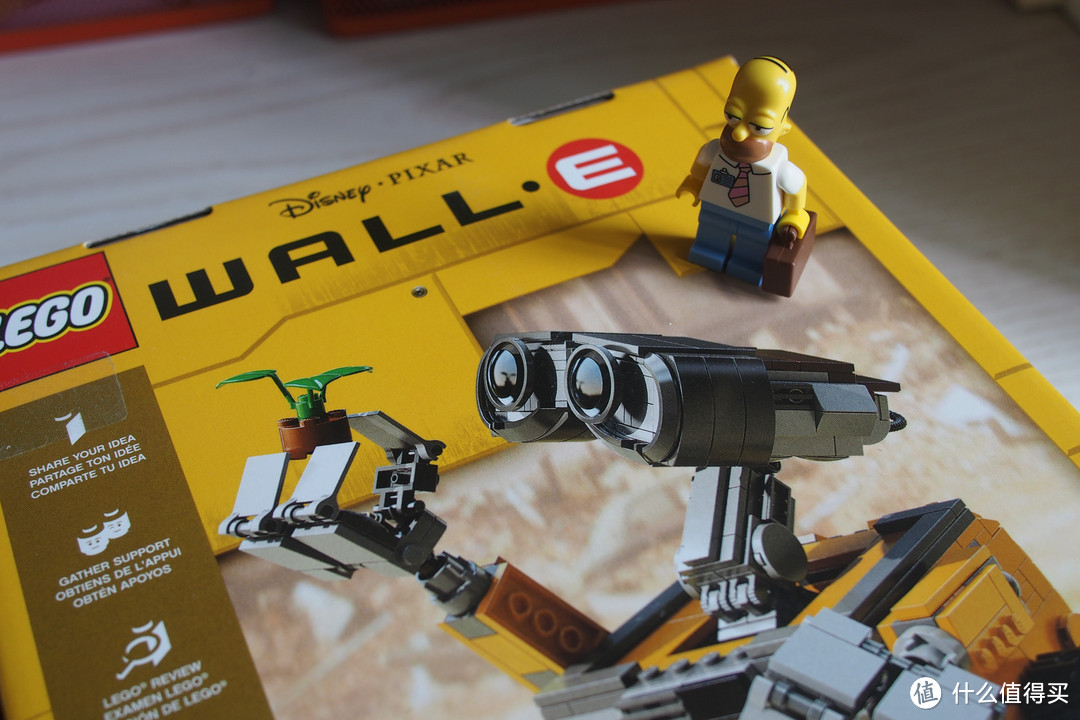 终于等到你——LEGO 乐高 21303 WALL E 拼砌及缺陷问题处理