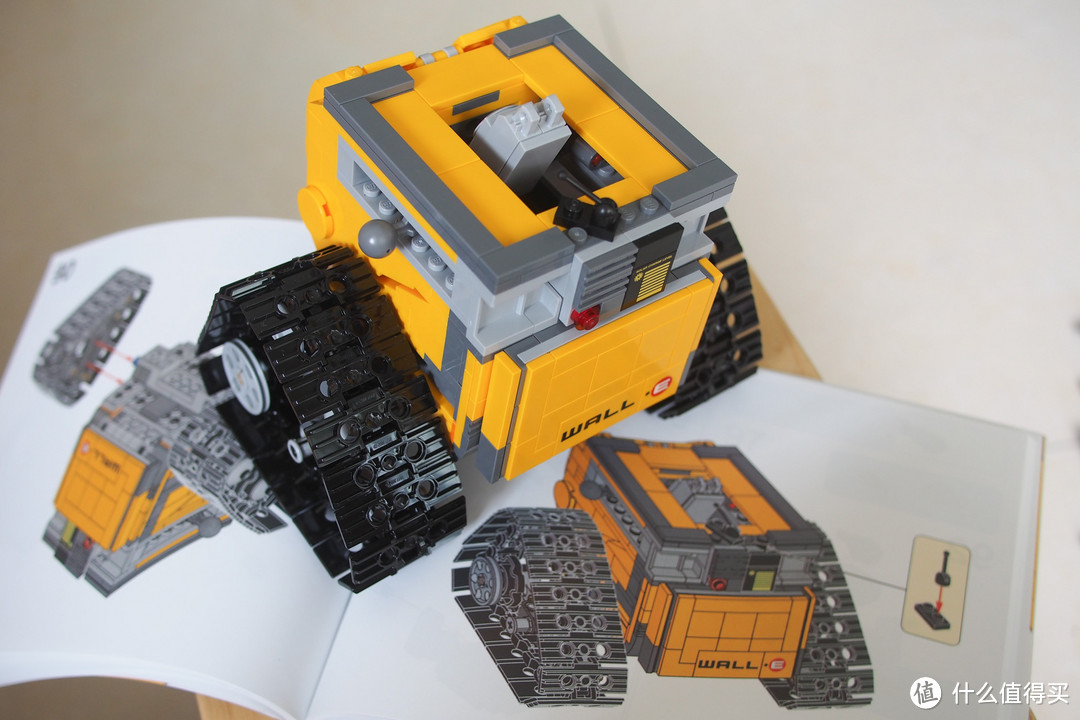 终于等到你——LEGO 乐高 21303 WALL E 拼砌及缺陷问题处理