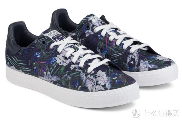 花卉在蔓延：adidas Originals 推出 Stan Smith Vulc滑板鞋 全新配色设计