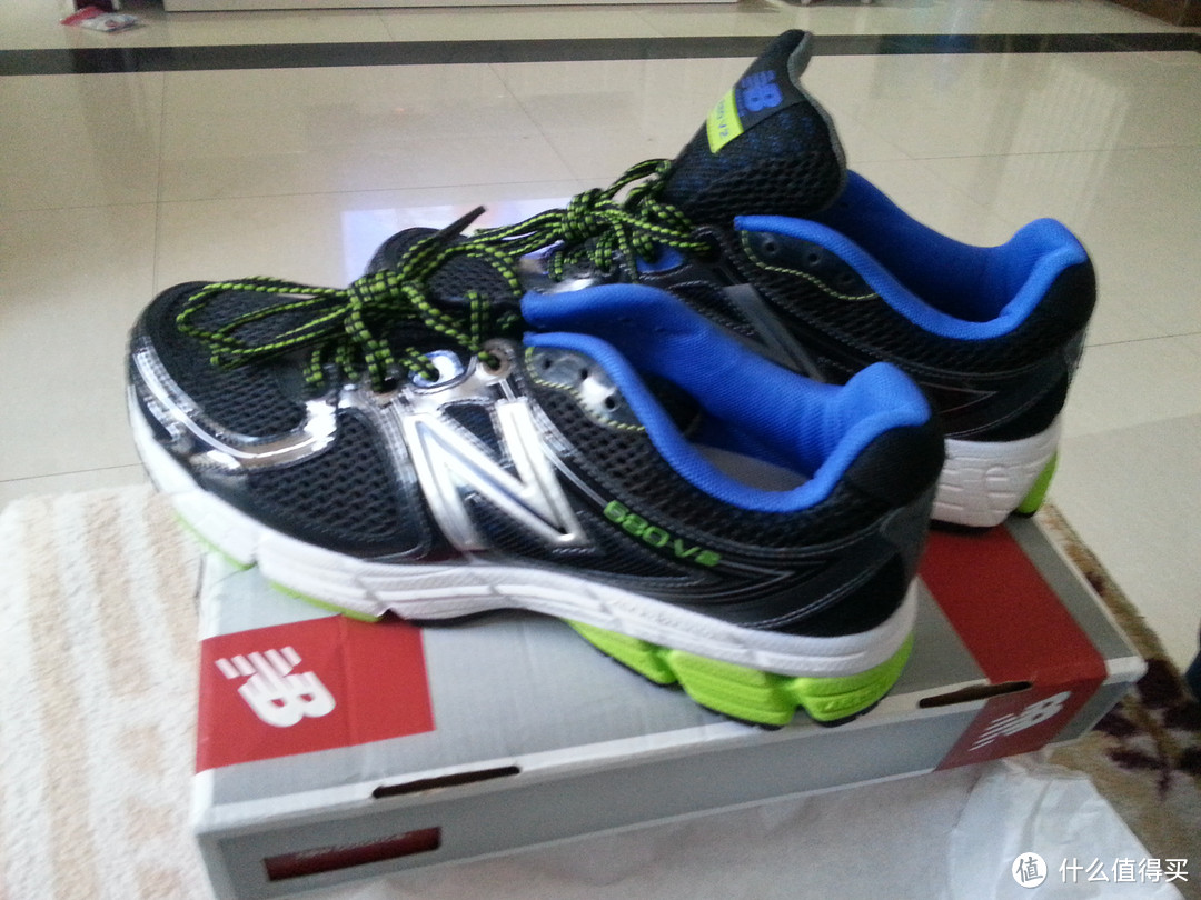 开箱分享首次海淘：New Balance M680v2 跑鞋