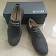  奇葩的欧码：ecco 爱步 Contoured Plain Toe Tie 男士休闲皮鞋　