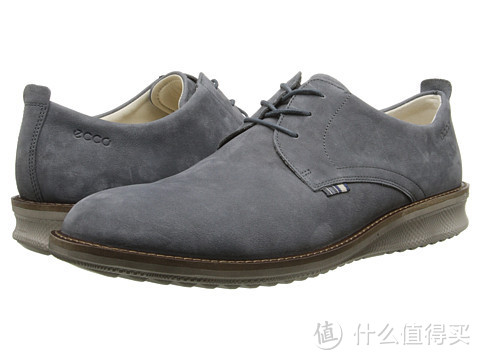 奇葩的欧码：ecco 爱步 Contoured Plain Toe Tie 男士休闲皮鞋