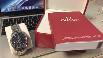 三十而立生日礼：OMEGA 欧米茄 海马至臻同轴腕表