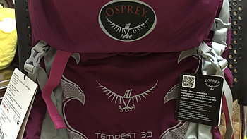 OSPREY Tempest 暴风 女款30L徒步包开箱